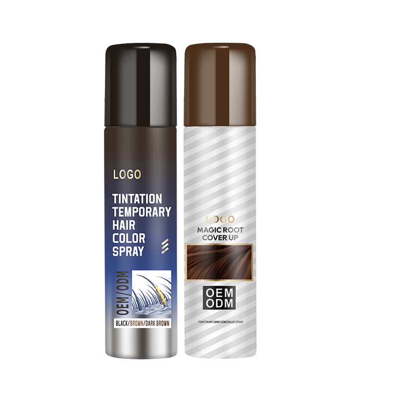 Tùy chỉnh tạm thời rễ chạm lên Spray với công thức không dính nhanh chóng che tóc rễ ma thuật Spray