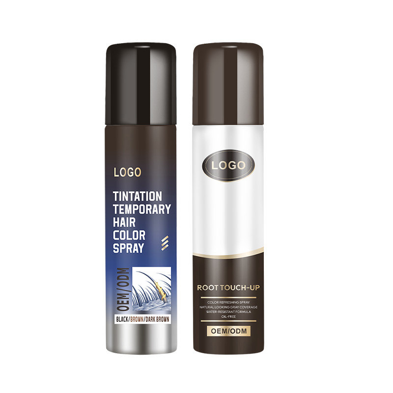 Tùy chỉnh tạm thời rễ chạm lên Spray với công thức không dính nhanh chóng che tóc rễ ma thuật Spray