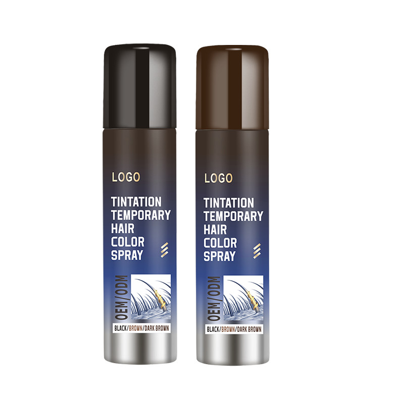 Tùy chỉnh tạm thời rễ chạm lên Spray với công thức không dính nhanh chóng che tóc rễ ma thuật Spray