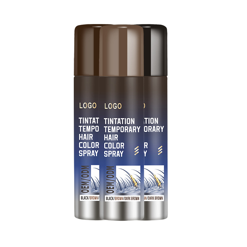 Tùy chỉnh tạm thời rễ chạm lên Spray với công thức không dính nhanh chóng che tóc rễ ma thuật Spray