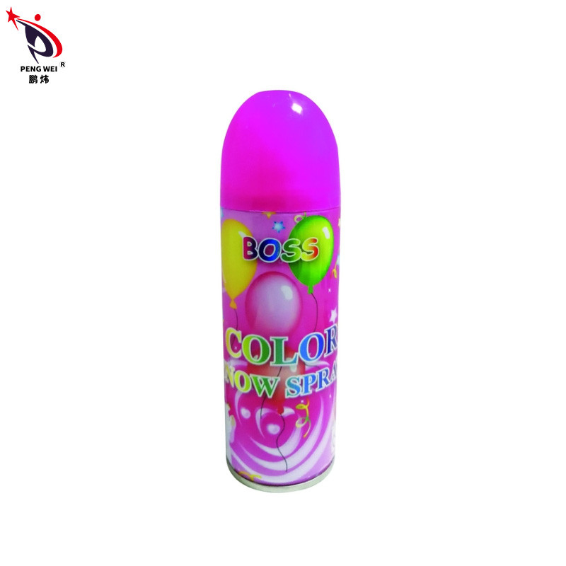 Bầu tuyết nhân tạo màu trắng hoặc màu sắc 400ml Lễ hội