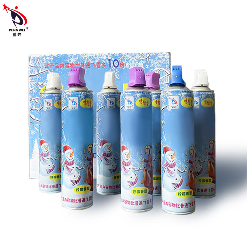 500ml Capacity Trigger Gun Foam Snow Spray Party Trang trí Giáng sinh
