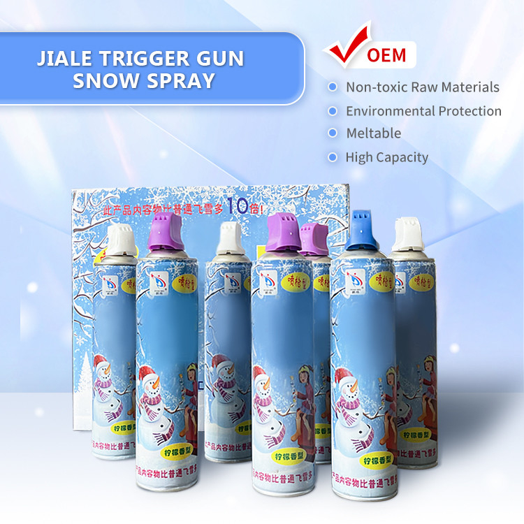 500ml Capacity Trigger Gun Foam Snow Spray Party Trang trí Giáng sinh